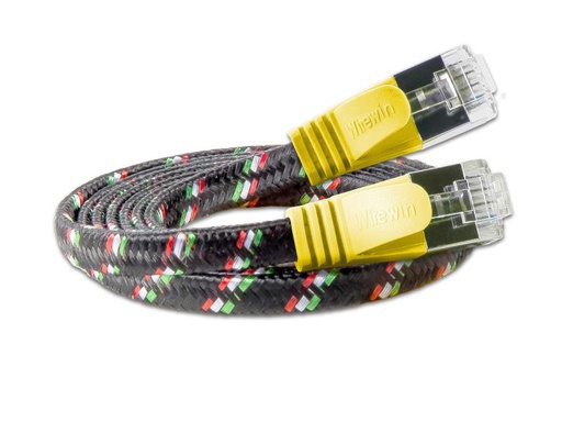 [90026124 355239] SLIM Slimpatchkabel RJ-45 - RJ-45, Cat 6, STP, 3 m, Gelb
