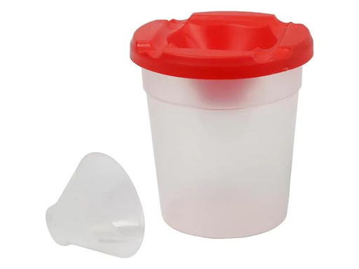 [90176753 1230472] Creativ Company Wasserbecher Rot/Semitransparent