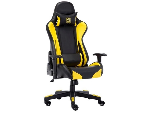 [90176849 1241997] LC-Power Gaming-Stuhl LC-GC-600BY Gelb/Schwarz