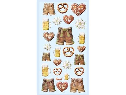 [90176965 1238363] HobbyFun Motivsticker Bier-Feste 1 Blatt