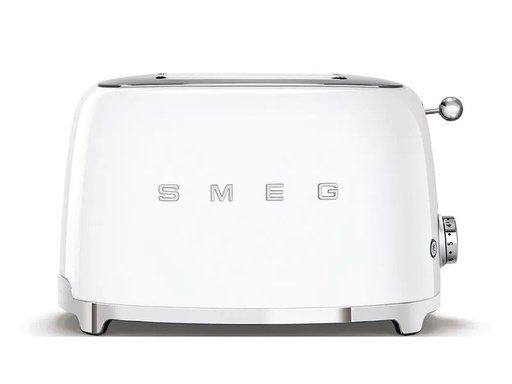 [90177036 1241615] SMEG Toaster 50's Retro Style TSF01WHEU Weiss