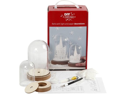[90177160 797406] Creativ Company Kunststoffform 12.5 + 18 cm Glocken