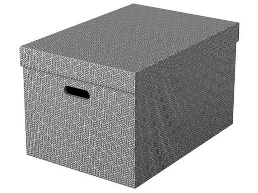 [90177280 1227006] Leitz Aufbewahrungsbox Esselte Home L Gross, 3 Stück, Grau