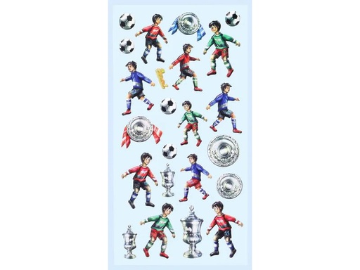 [90177368 1238319] HobbyFun Motivsticker Fussball 1 Blatt