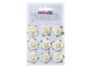 HobbyFun Streudeko Florella 9 Stück, Creme