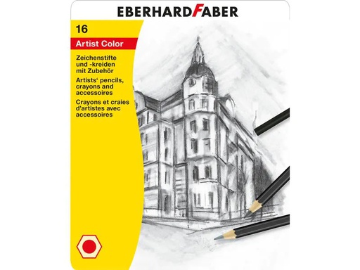 [90177544 1207296] Eberhard Faber Bleistift Artist Color 16-teilig