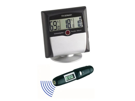 [90177622 1229076] TFA Dostmann Thermo-/Hygrometer Klima Control Set 95.2008