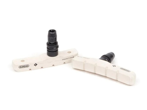 [90177761 1190868] Elvedes Bremsschuhe V-Brake 72 x 10 mm, Weiss