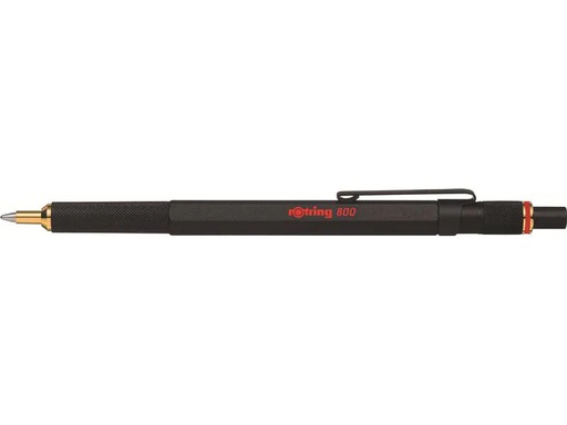 [90177827 1244145] Rotring Kugelschreiber 800 Medium (M), Gold/Schwarz