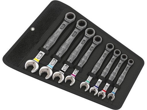 [90177855 1220834] Wera Ringgabelschlüssel-Set 6000 Joker 8 Imperial Set 1