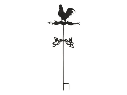 [90177989 1009701] Esschert Design Gartenstecker Wetterhahn Metal