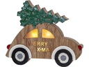 Star Trading Tischdeko Billy, 20 cm, Holz