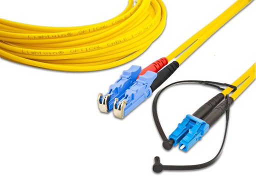 [90178417 1215859] Lightwin LWL-Patchkabel LSH-LC, Singlemode, Duplex, 5m
