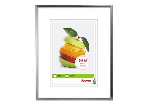 [90178541 1247641] Hama Bilderrahmen Sevilla 21 x 29.7 cm, Silber matt