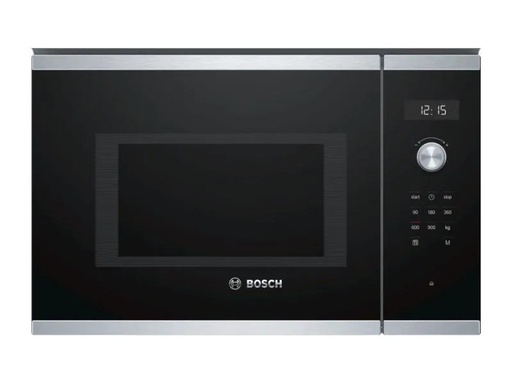 [90178559 859580] Bosch Einbaumikrowelle BFL554MS0 Schwarz/Silber