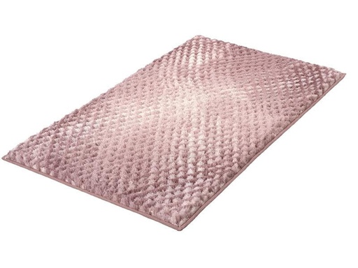 [90178576 1228579] Kleine Wolke Badteppich Cory 60 x 100 cm, Altrosa