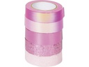 Heyda Washi Tape Effekt Mix Basic Rosa