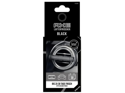 [90179394 1246280] Axe Auto-Lufterfrischer Alu Refillable Vent Black