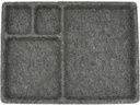 Kikkerland Aufbewahrungsbox Felt Organizer Tray aus Filz