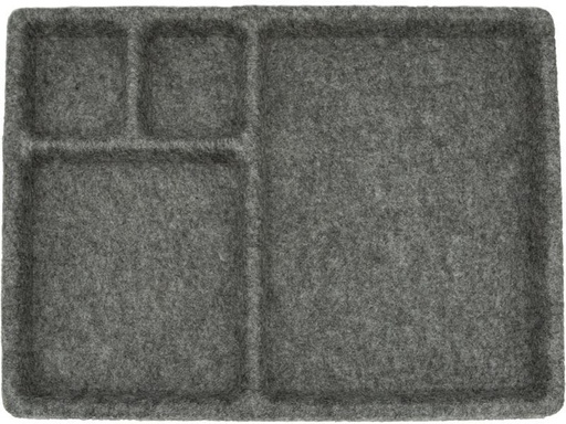 [90179484 1234486] Kikkerland Aufbewahrungsbox Felt Organizer Tray aus Filz