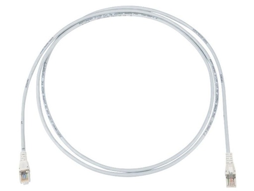 [90002634 1215633] R&amp;M Patchkabel Cat 5e, U/UTP, 1 m, Grau
