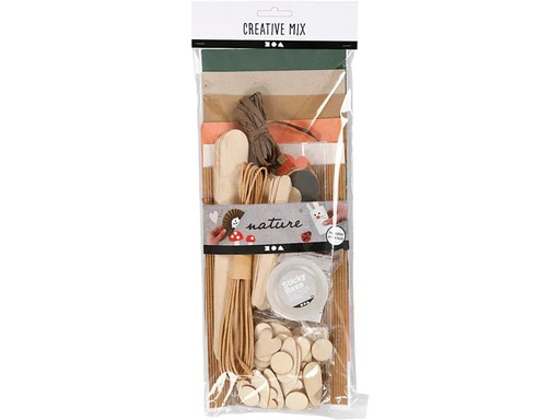 [90179690 1234943] Creativ Company Bastelset Natur 8-teilig