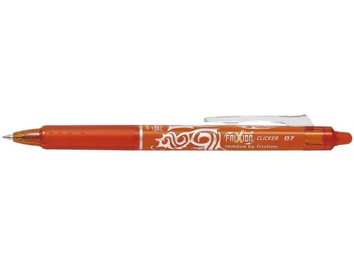 [90179714 1244248] Pilot Rollerball FriXion Clicker 0.7 mm, Orange