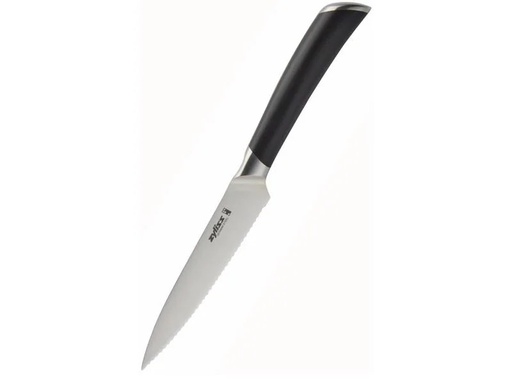 [90179766 1253098] Zyliss Küchenmesser Comfort Pro gezackt 11 cm, Schwarz/Silber