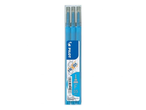 [90179923 1244245] Pilot Patrone FriXion Refill 3 Stück 0.5 mm, Hellblau