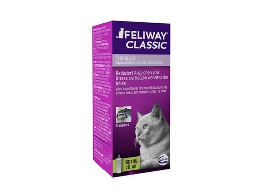 [90026589 608732] Feliway Wohlbefinden Classic Spray Transport, 20 ml