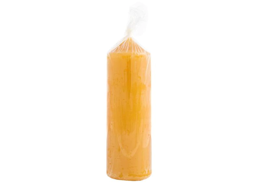 [90026606 1074306] Herzog Kerzen AG Zylinderkerze aus Bienenwachs 4 x 12 cm