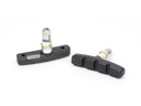 Elvedes Bremsschuhe V-Brake 60 x 10 mm, Schwarz
