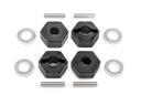 Maverick Radmittnehmer 12 mm 6-Kant Quantum XT / MT, 4 Stück