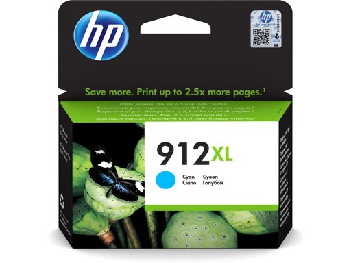 [90180408 961068] HP Tinte Nr. 912XL (3YL81AE) Cyan