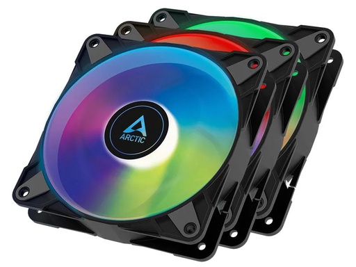 [90180530 1214364] Arctic Cooling PC-Lüfter P12 PWM A-RGB 3er Set Schwarz