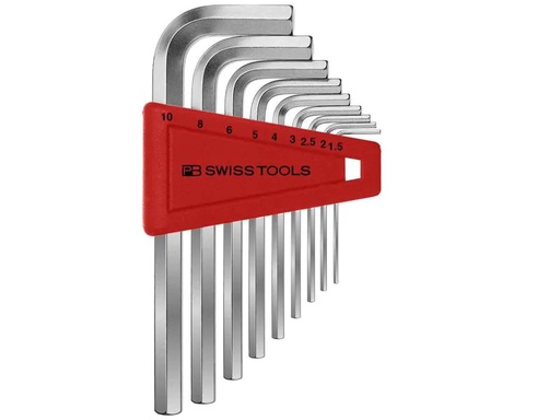[90000243 451702] PB Swiss Tools Winkelschlüssel-Set 1.5-10 mm Innensechskant