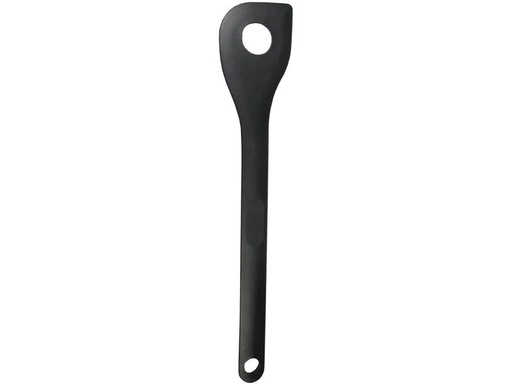 [90180812 1250515] Kisag Pfannenwender mit Loch Schwarz