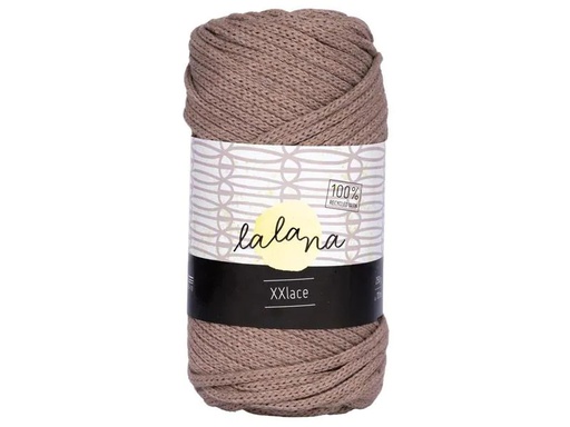 [90180862 1249919] lalana Wolle Xxlace 250 g, Braun