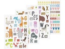 Heyda Bastelset Fensterbilder Tiere/Alphabet