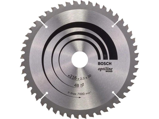 [90181130 1259723] Bosch Professional Kreissägeblatt Optiline Wood Ø 216, 48 Zähne