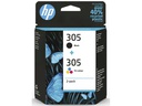 HP Tinte Combopack Nr. 305 (6ZD17AE) Black/Cyan/Magenta/Yellow