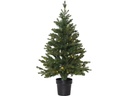 Star Trading Weihnachtsbaum Byske, 40 LED, 90 cm, Grün