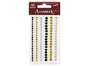 Artoz Motivsticker Blume 1 Blatt, Altrosa