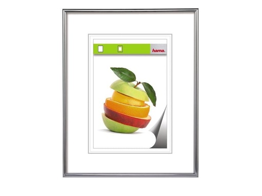 [90181435 1247644] Hama Bilderrahmen Sevilla 40 x 60 cm, Silber matt