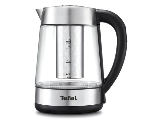 [90181464 1248647] Tefal Wasserkocher BJ750D10 1.7 l, Schwarz/Silber