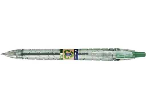 [90181554 1244196] Pilot Kugelschreiber Begreen B2P Ecoball 1.0 mm, Grün