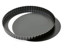 Kaiser Quiche-Backform mit Hebeboden 28 cm, Schwarz