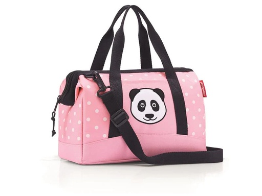 [90181634 1177384] Reisenthel Umhängetasche Allrounder XS Kids Panda Dots Pink