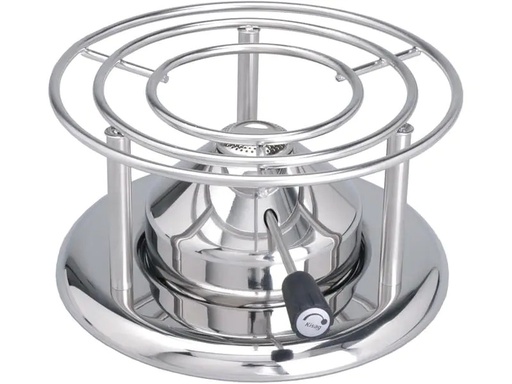 [90181775 1250488] Kisag Fondue-Rechaud Ronda Silber