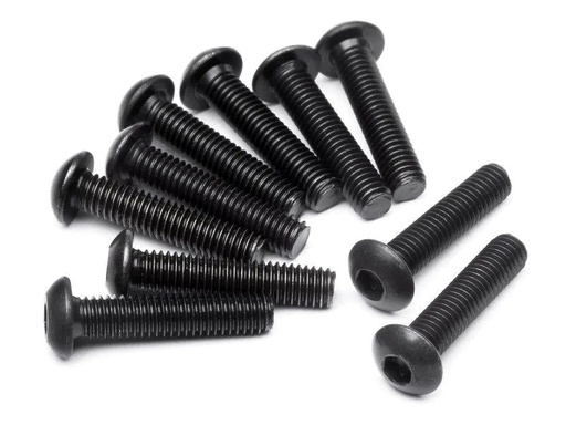 [90181839 1235256] HPI Flachkopfschrauben M3x14 mm 10 Stück